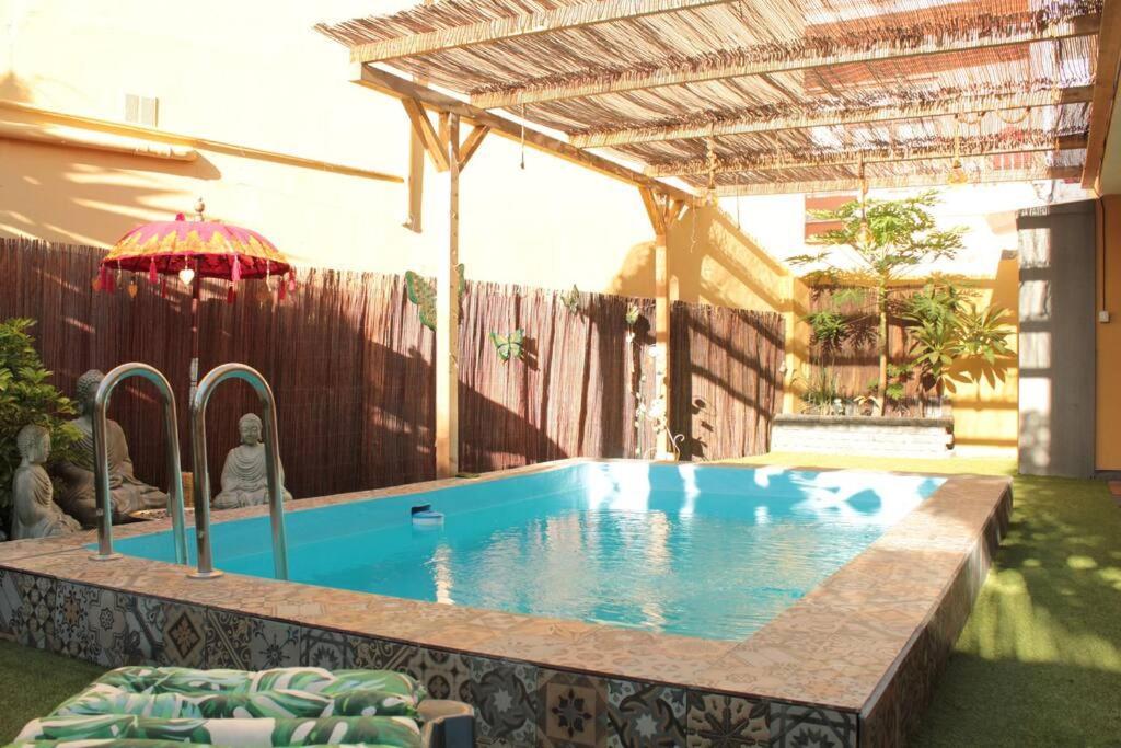 Casa Con Piscina En El Centro Villa Los Llanos De Aridane Ngoại thất bức ảnh